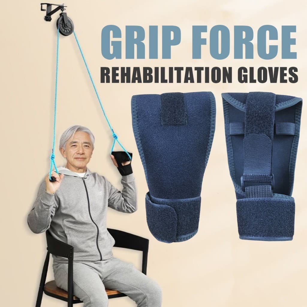 ถุงมือสําหรับฝึกกายภาพบำบัด กันลื่น 1ชิ้น สําหรับฝึกมือ ใช้ดี รูปที่ 8
