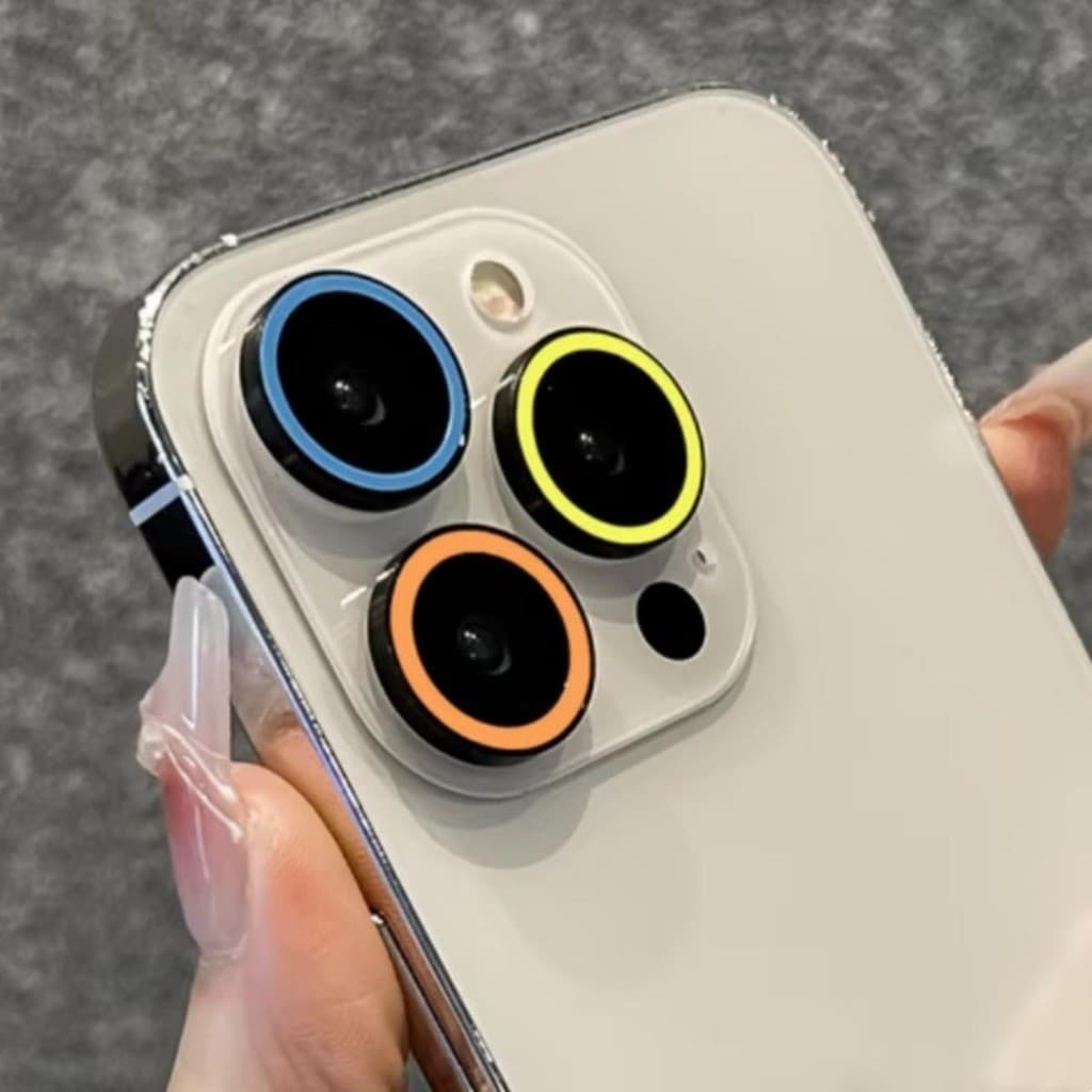 ฟิล์มกล้องสำหรับ for iPhone 17 Air 13 11 17 Pro Max 16 15 12 14 Pro Max Plus 13 mini ฟิล์มหลัง กระจกกล้อง กล้องหลัง รูปที่ 2
