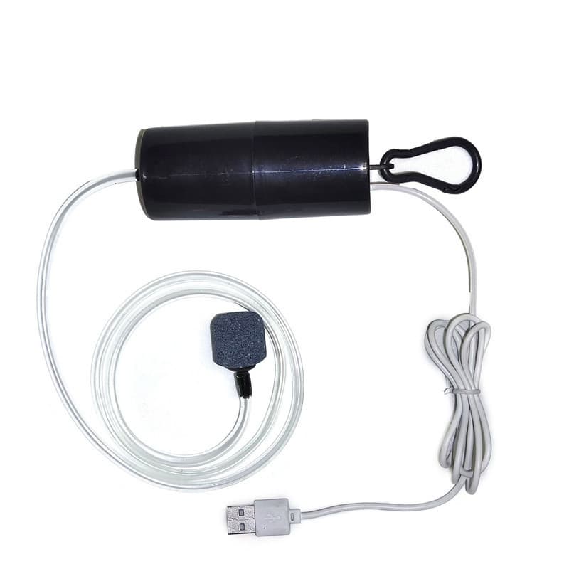 เครื่องปั๊มออกซิเจน ชาร์จ USB ขนาดเล็ก ปั้มออกซิเจน ออกซิเจนตู้ปลา อ๊อกซิเจนปลา สําหรับตู้ปลา ตกปลา ปั้มอ๊อกซิเจน รูปที่ 7