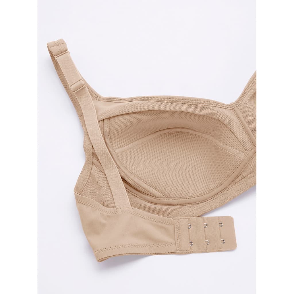 Sabina Function Bra Level 1 เสื้อชั้นใน ไร้โครง รหัส SBO1206CD - สีเนื้อเข้ม รูปที่ 2