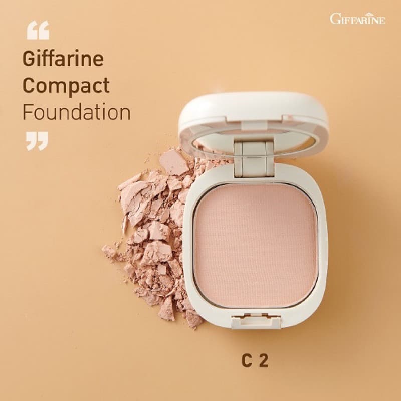 แท้100%แป้งผสมรองพื้น C 1-4 กิฟฟารีน GIFFARINE Compact Foundation รูปที่ 7