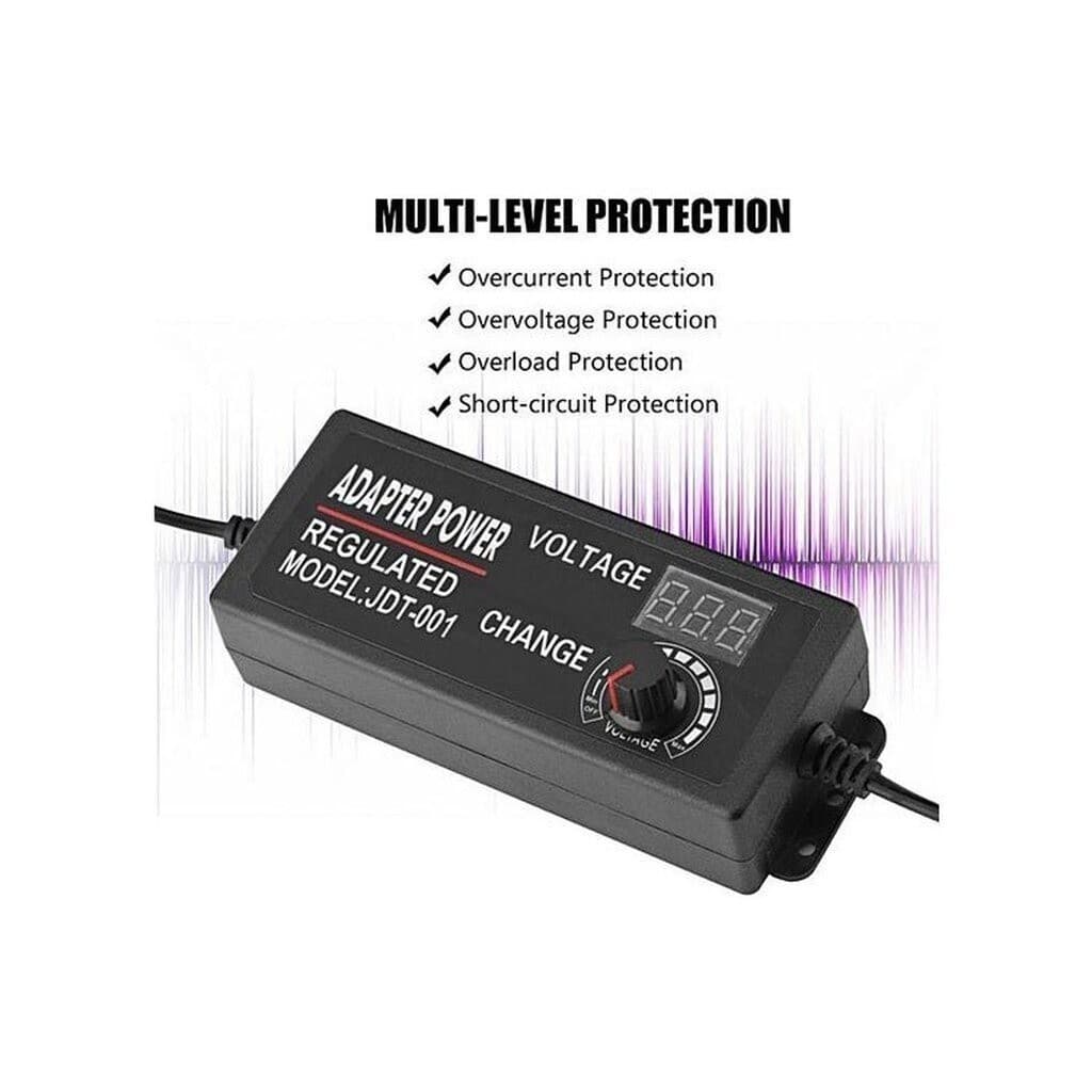 AC/DC 3V-12V 5A อะแดปเตอร์ ปรับโวลท์ได้ Adapter พร้อมหน้าจอแสดงผล รูปที่ 8