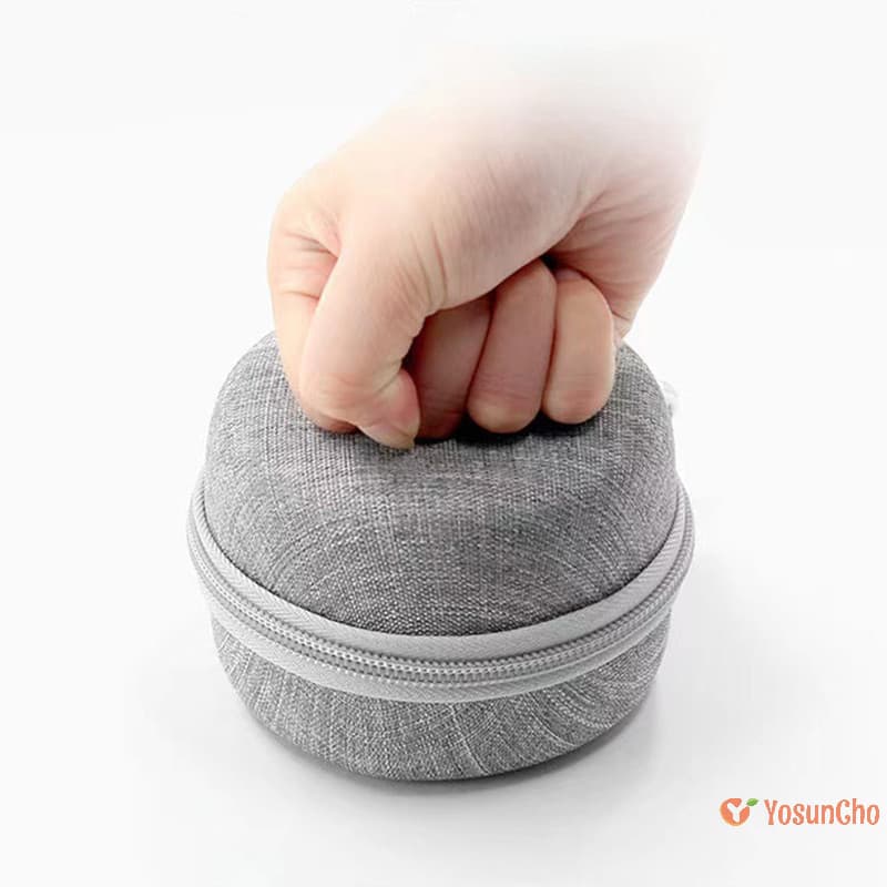 Yosunchoker] EVA Watch Travel Case Portable Storage Organizer Shock-Resistant Waterproof Smartwatches Zippered Container Box ใหม่ รูปที่ 7