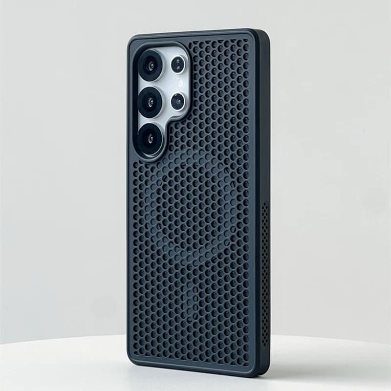 สินค้าคุณภาพดี เคสโทรศัพท์แม่เหล็กระบายความร้อนของSamsung ซัมซุง s25 s24 s23 s22 u p + fe ultra plus #sm02 รูปที่ 2