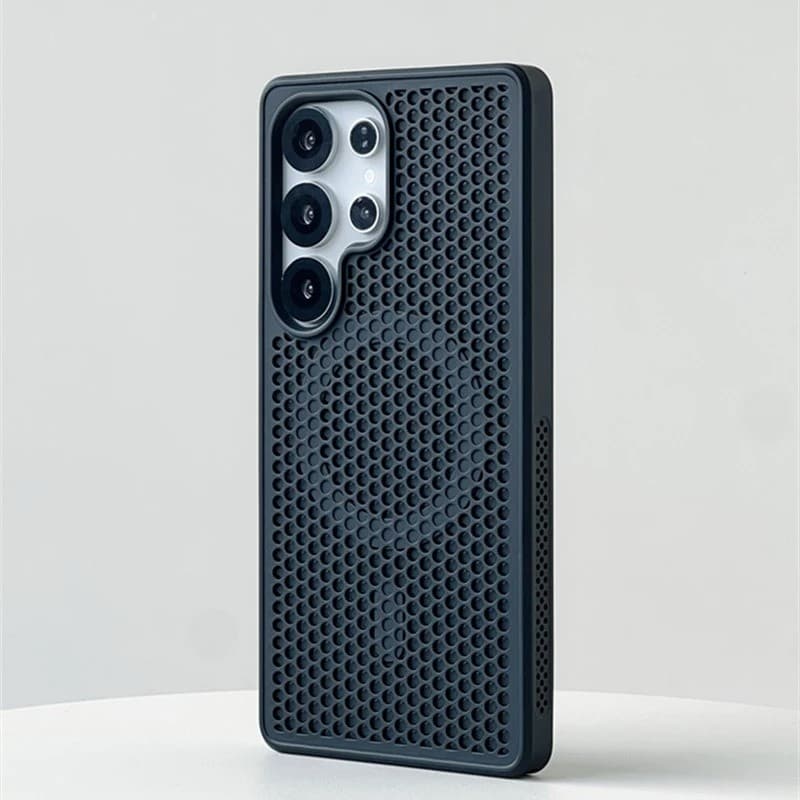 สินค้าคุณภาพดี เคสโทรศัพท์แม่เหล็กระบายความร้อนของSamsung ซัมซุง s25 s24 s23 s22 u p + fe ultra plus #sm02 รูปที่ 5