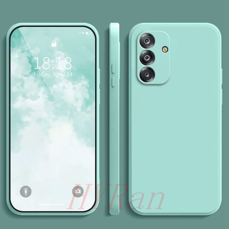 เคส Samsung A17 5G/A56/A36/A26/A16/A55/A35/A25/A15/A05S/A54/A34/A24/A14 5G เคสซิลิโคนสีธรรมดาเรียบง่าย YT รูปที่ 8