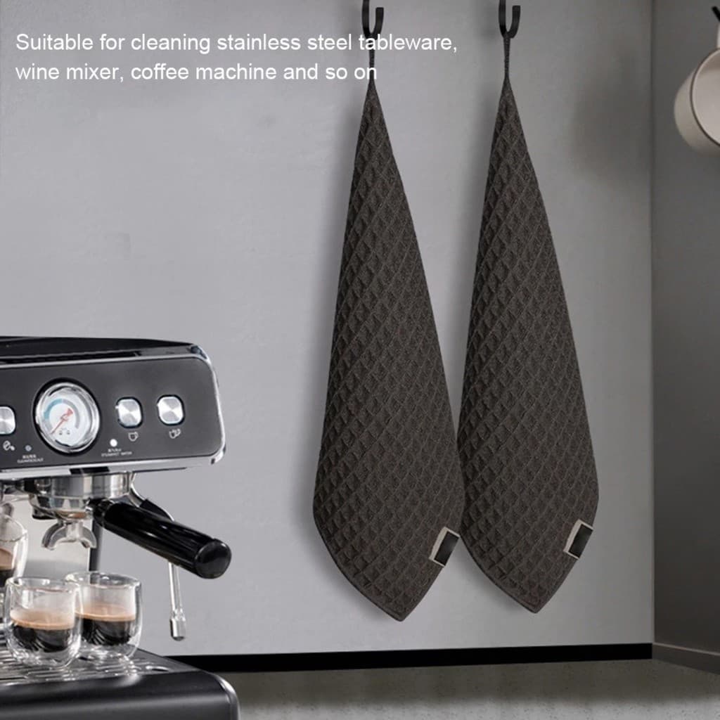 ผ้าเช็ดอุปกรณ์กาแฟ สำหรับบาริสต้า | Barista Coffee Cleaning Towel รูปที่ 6