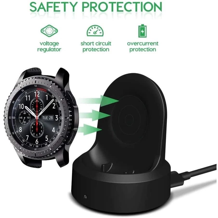 เหมาะสําหรับ Samsung Gear S3 Frontier S2 Watch Charger / Galaxy 46mm / 42mm Wireless Charger รูปที่ 4
