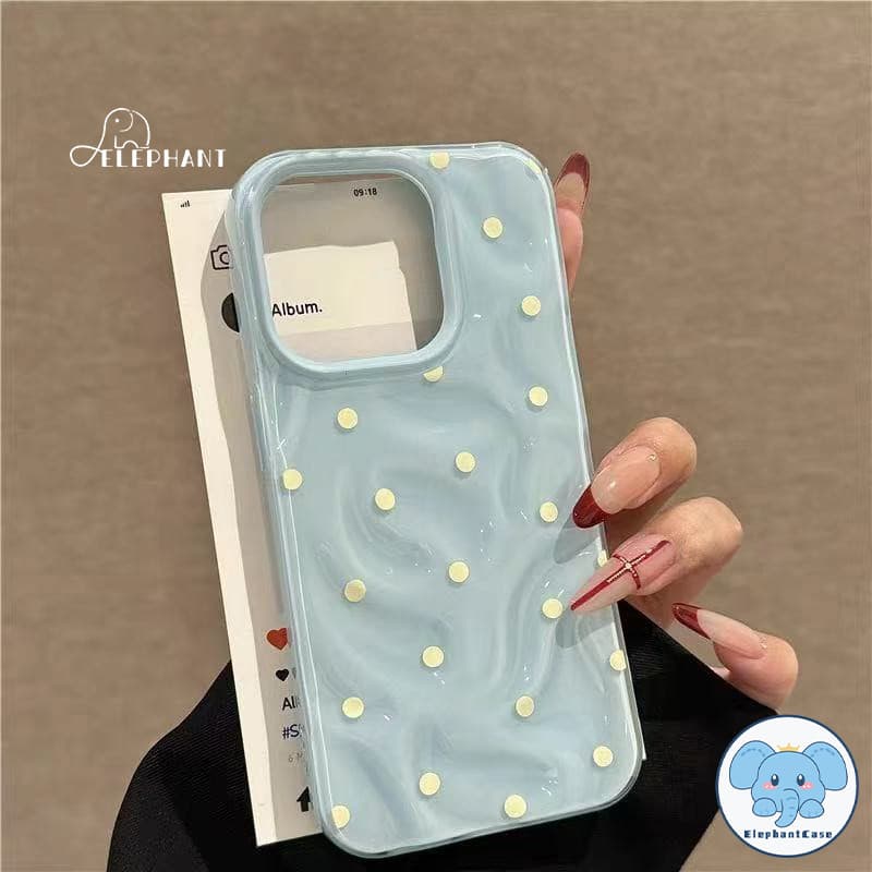 เคสไอโฟน 11 สำหรับ IPhone 17 air XR 16 11 15 13 14 12 Pro Max 15 16 6 6S Plus X XS เคสลายคลื่นสีสันสดใสเรียบง่ายทันสมัย รูปที่ 5