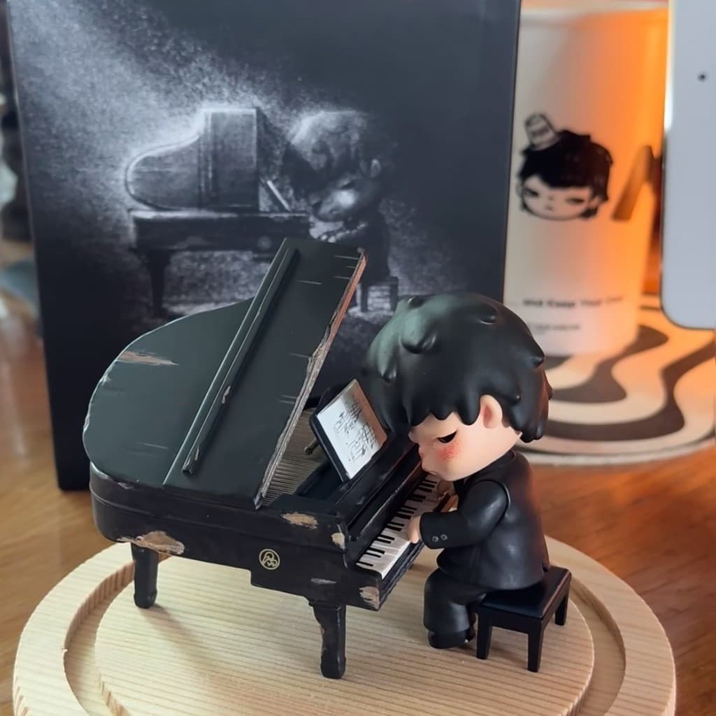 Hirono Ono pianist กล่องตาบอดเครื่องประดับของเล่นตุ๊กตาตกแต่งของขวัญ MNYH รูปที่ 6