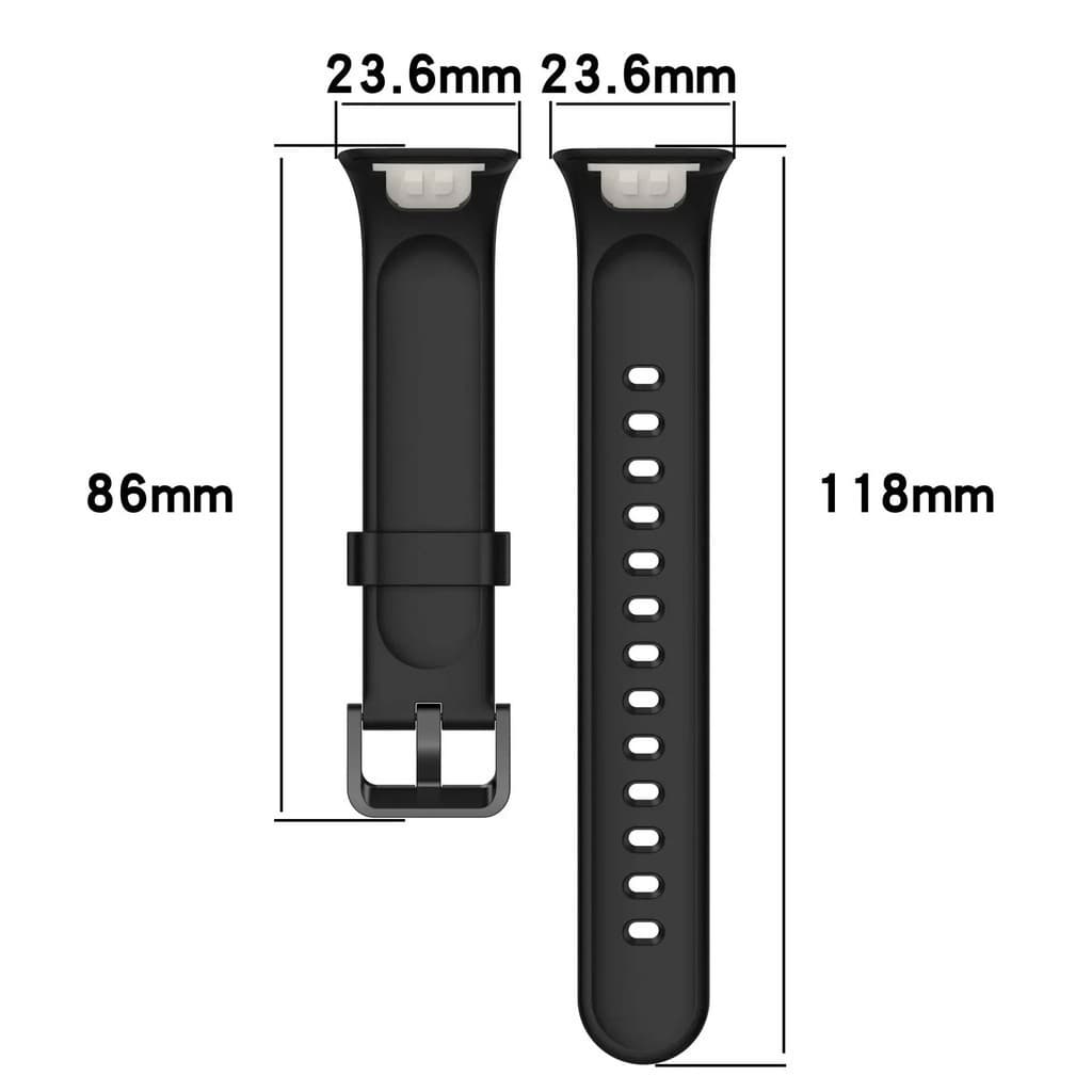 สายนาฬิกาสําหรับ Xiaomi Mi Band 7 Pro สายรัดข้อมือสร้อยข้อมือซิลิโคนเหลวสายรัดข้อมือสําหรับ MiBand 7pro Correa อุปกรณ์เสริมสมาร์ทวอทช์ รูปที่ 2