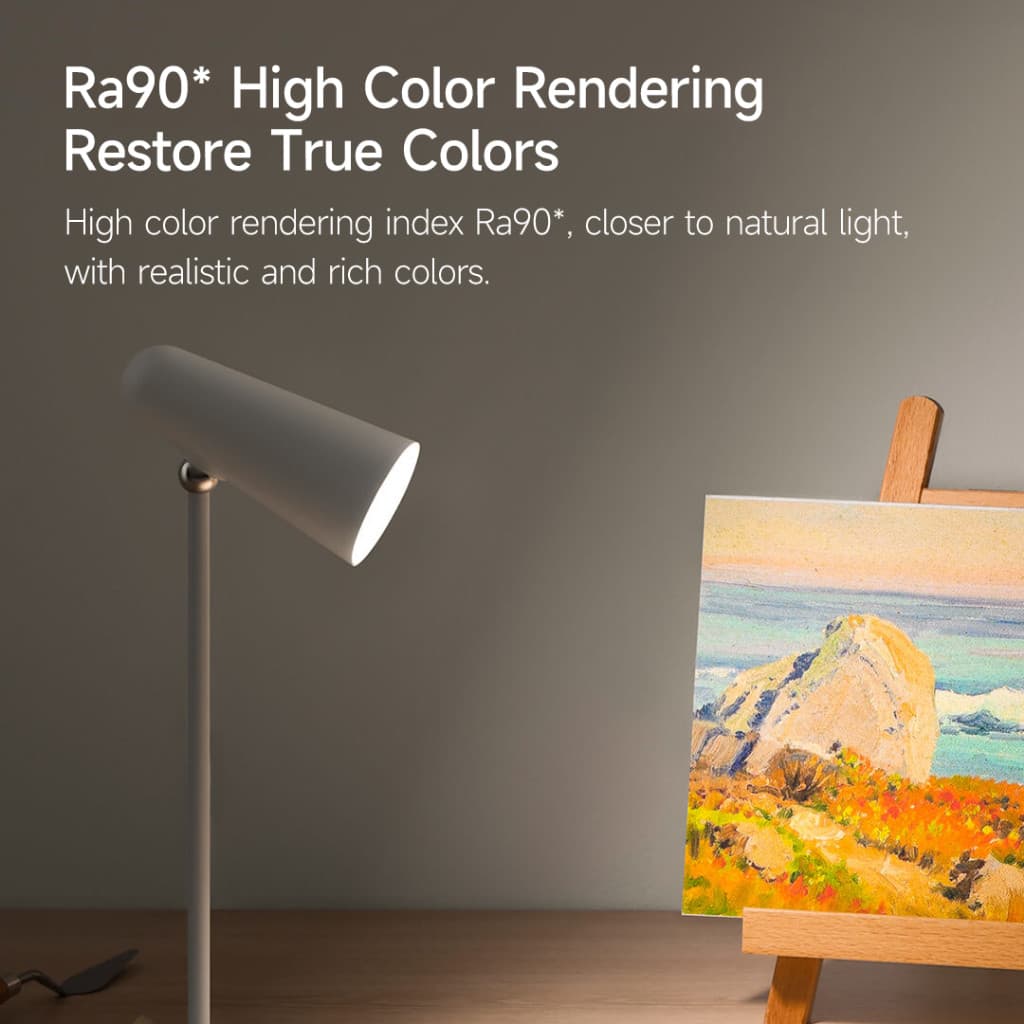 Xiaomi Flexible Rechargeable Lamp โคมไฟ | ป้องกันแสงสีฟ้าRG0 | ปรับมุมแสงได้ แบตเตอรี่แบบชาร์จได้อายุการใช้งานยาวนาน รูปที่ 6