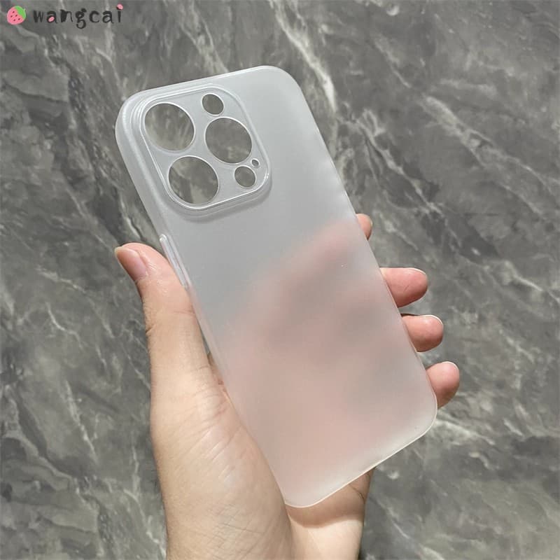 สําหรับ Vivo V70 Elite X300 FE V50 Lite Y500 X300 Pro Y500i X200 FE S50 Pro mini VivoV70 เคสโทรศัพท์สีขาวโปร่งแสง Frosted บาง Elegant Simple ธุรกิจโปร่งใสปลอกกรณีฝาครอบ รูปที่ 6
