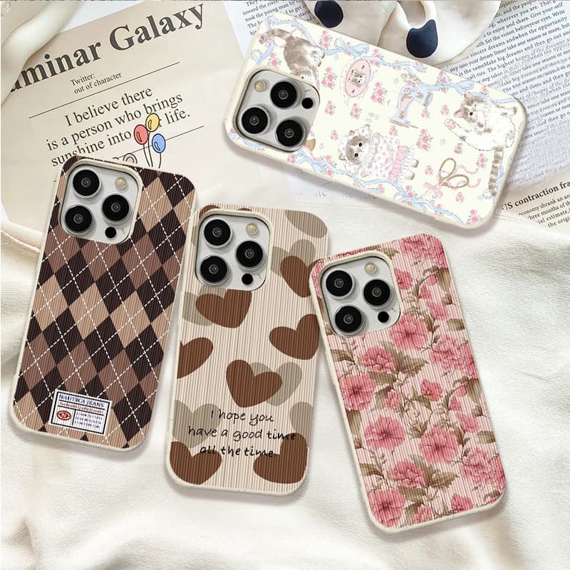 Vintage Case เคส Oppo A38 A54 A18 A15 A7 A17K A53 A33 A16K A35 A57 A77 A3s A12e A9 A58 Reno10 คดีโอปโป รูปที่ 7