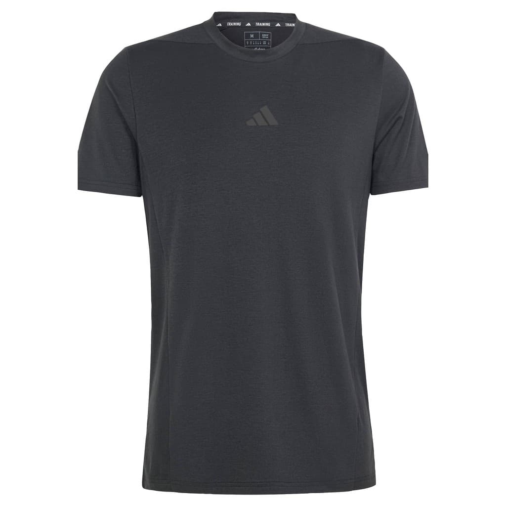 adidas Gym & Training เสื้อยืดออกกำลังกาย Designed for Training ผู้ชาย สีดำ IK9725 รูปที่ 3