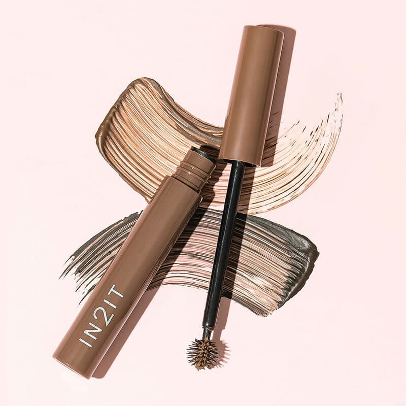 In2It Sculpt & Style Brow Gel Mascara 5g #SBG02 Brown อินทูอิท มาสคาร่าปัดคิ้วเนื้อเจล. รูปที่ 2