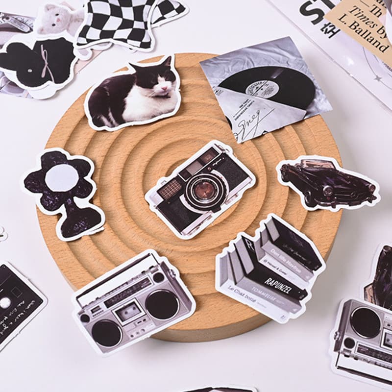 40 ชิ้น Vintage Special Shaped Series สติกเกอร์ Journal Deco DIY สติกเกอร์ รูปที่ 7