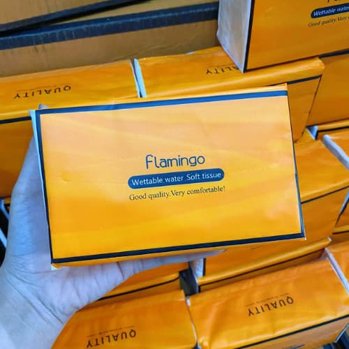 Flamingo นุ่มละมุน ไร้ขุย กระดาษทิชชู่ หนา 4 ชั้น 360 แผ่น GB/T20808 ราคาคุ้มค่า ใช้ทั้งเดือน รูปที่ 5