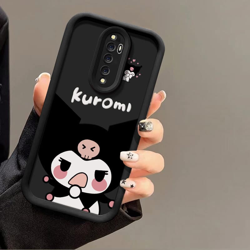 เคส oppo reno2 f เคสโทรศัพท์ลายการ์ตูนกันกระแทกสําหรับเคส รูปที่ 7