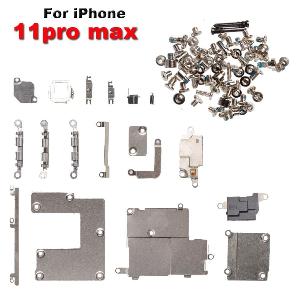 ชุดแผ่นเหล็กและสกรูภายในครบชุดสําหรับ iPhone 5S SE 6 6S 7 8 Plus X XR XS Max รูปที่ 4