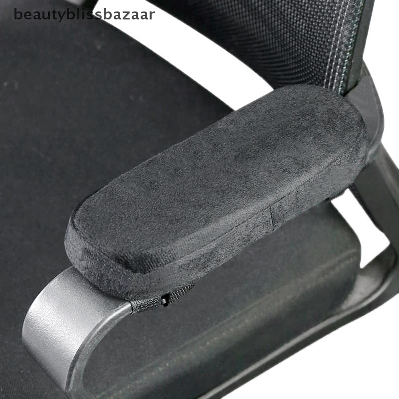 1 ชิ้นชิ้นส่วนเก้าอี้สํานักงาน Arm Pad หน่วยความจําโฟมที่เท้าแขนเบาะรองนั่งสําหรับโฮมออฟฟิศเก้าอี้สบาย El รูปที่ 1