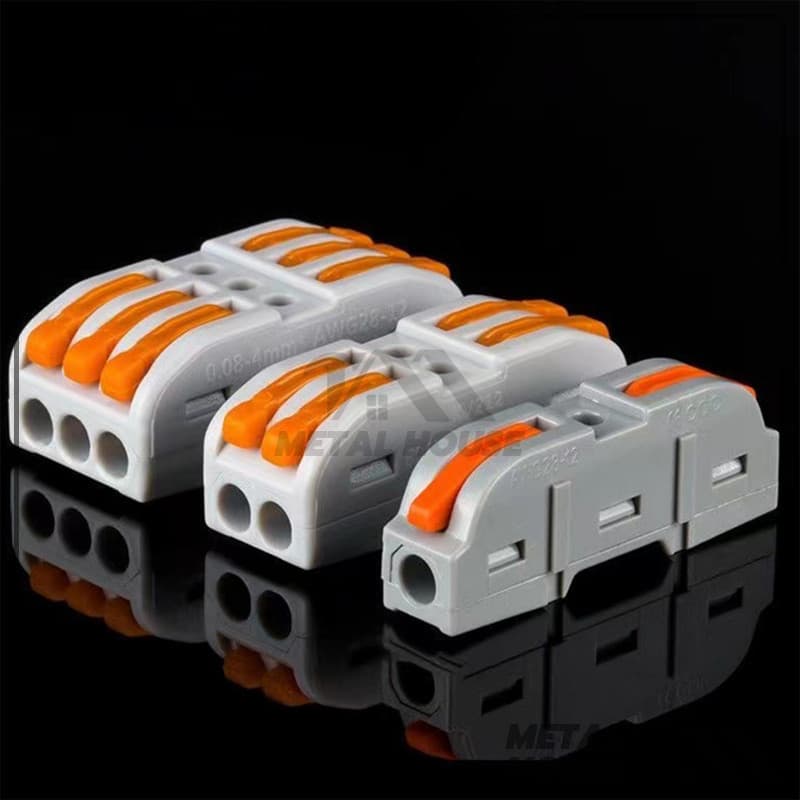 ข้อต่อสายไฟ D2-4 D2-6 PCT-212 Electrical Lever Connectors Wire Splitter Ter 8รุ่น รูปที่ 8