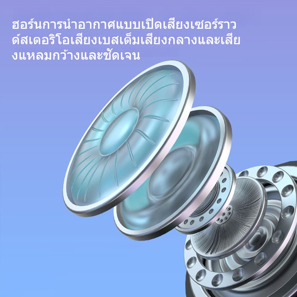 HIFI หูฟังบลูทูธ ไม่มีในหู Bluetooth 5.3 หูฟังออกกำลังกาย รูปที่ 4