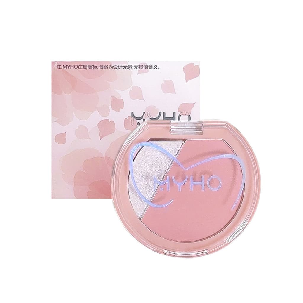 YTL 2-in-1 บลัชออน บลัชเชอร์ ปัดแก้ม บลัชออนโทนส้ม บรัชออนทาแก้ม ชมพูพีช ส้มพีช เนื้อดี สีสวย ติดทน BLUSHER รูปที่ 9