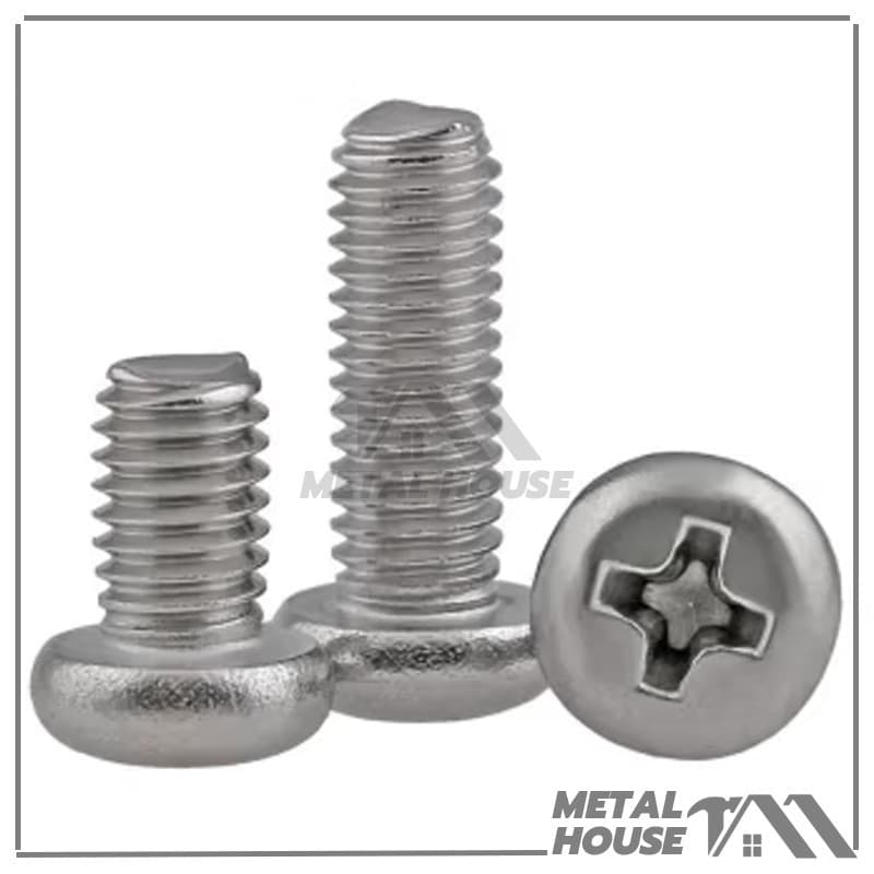 น็อต สกรู สกรูหัวจมแฉกแบบหัว P Pan Head Phillip Machine Screw มี 9 ตัวเลือก คุณภาพสูง รูปที่ 7