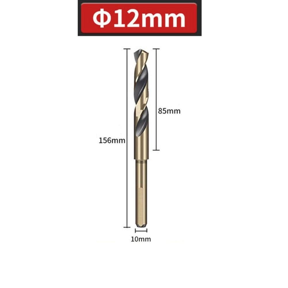 PERF Twist Drill, ดอกสว่านโคบอลต์เกลียวก้านกลม, ดอกสว่านโลหะทนทาน HSS 12 มม.-20 มม. รูปที่ 4