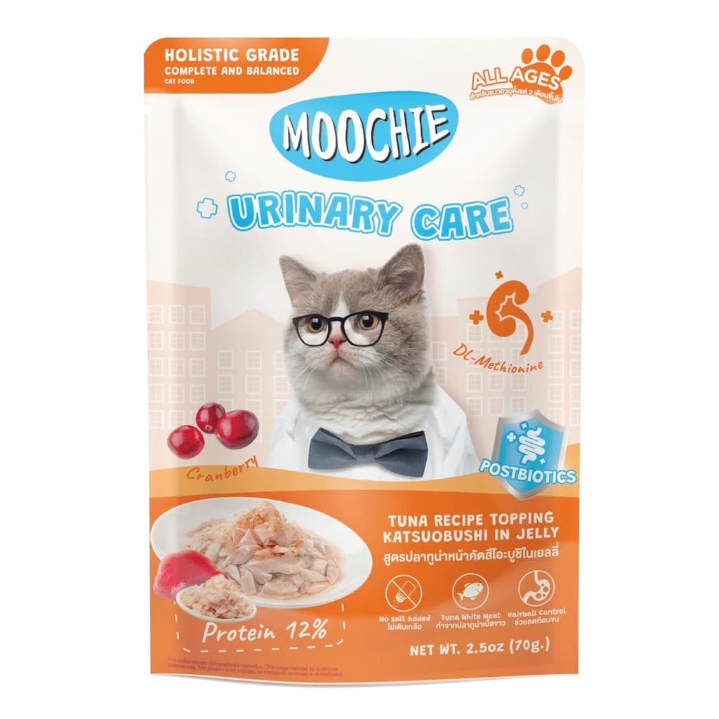 Moochie มูชี่ อาหารเปียกแมว สูตร Complete & Balanced ทำจากปลาเนื้อขาว ไม่เติมเกลือ ขนาด 70g รูปที่ 6