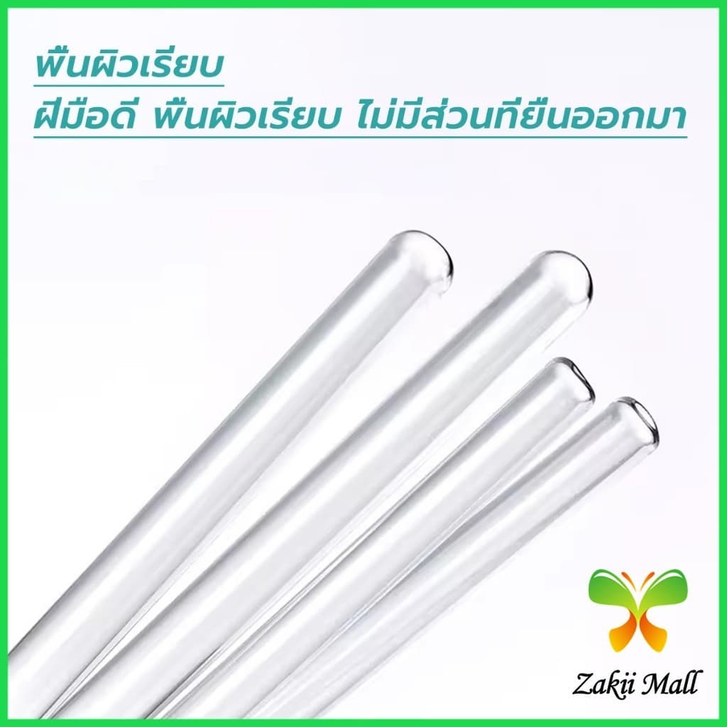 ZM. แท่งแก้วคนสาร ขนาด 10, 20, 30cm สำหรับวิทยาศาสตร์ ห้องปฏิบัติการ วิทยาศาสตร์ศึกษา glass stirring rod รูปที่ 5