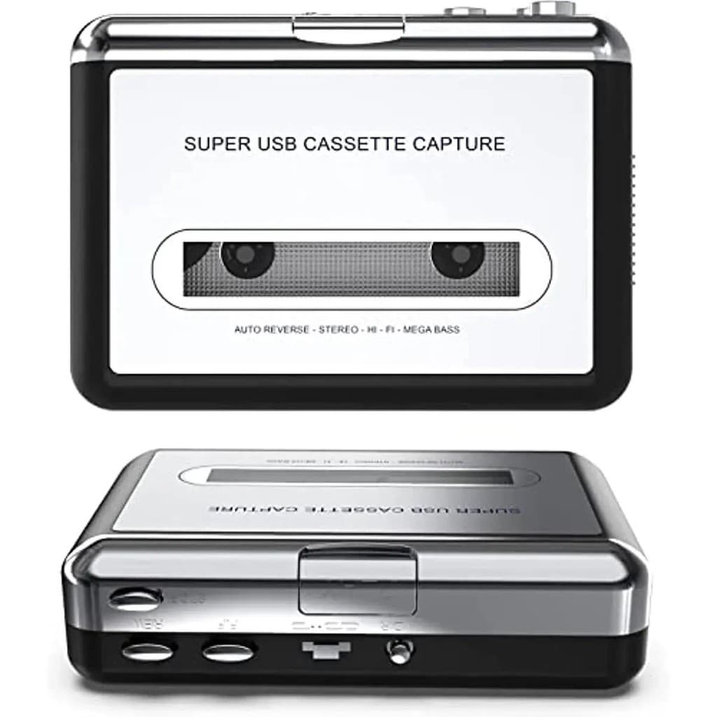 เครื่องเล่นเทปคาสเซ็ต Walkman เป็นตัวแปลง MP3 CD เครื่องเล่นเพลงเสียงเข้ากันได้กับคอมพิวเตอร์แล็ปท็อปพีซีแปลง CASSETTE เป็นดิจิตอล รูปที่ 5