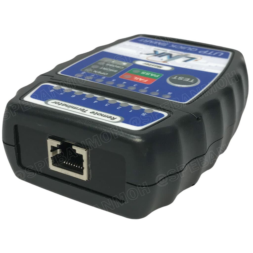 LINK TX-1302A UTP Cable Testers เครื่องทดสอบสายแลนด์ Quickly Smart Tester by auto Scanning, Low battery... รูปที่ 6