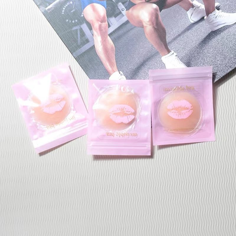 YTL ซิลิโคนปิดจุก เนื้อนิ่ม สติกเกอร์ซิลิโคน ยาง ป้องกันการหย่อนคล้อย สําหรับยกกระชับหน้าอก รูปที่ 5