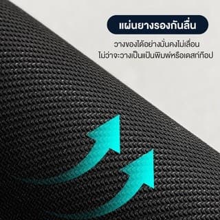 แผ่นรองเมาส์คีย์ลัดภาษาไทย ขนาดใหญ่ ของขวัญ แผ่นรองคีย์บอร์ด อุปกรณ์สำนักงาน Mouse Pad Shortcut Keys รูปที่ 3