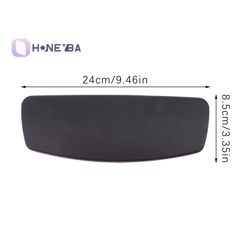<Honeyby> 1 คู่เก้าอี้สํานักงานเปลี่ยนที่วางแขนแผ่นรองแขนพร้อม Moung Hole ติดตั้งง่าย Gaming Chair Parts รูปที่ 5