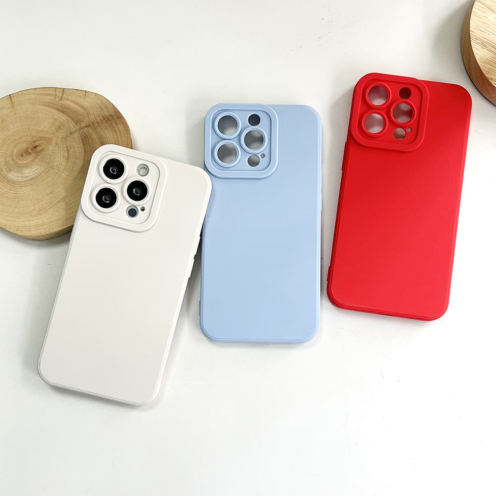 Xiaomi Redmi Note 13 13T 10 10S 13C 9A A3 A1 A2 POCO M5S C65 X6 11T 10T Mi Pro Plus 4G 5G Solid Color เคส เคสโทรศัพท์ รูปที่ 3