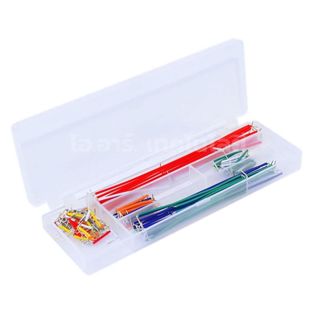 ชุด สายเชื่อมต่อวงจร สายจัมเปอร์ 140ชิ้น/560ชิ้น/840ชิ้น U Shape Shield Breadboard Jumper Wires Grade A สายต่อวงจร wi... รูปที่ 6