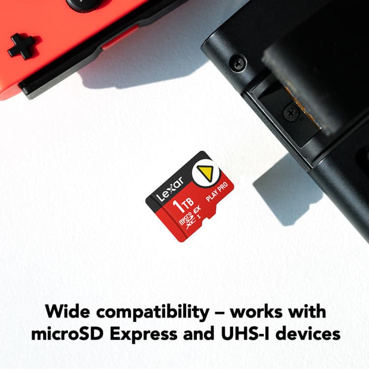LEXAR MicroSD PLAY PRO EXPRESS 256GB / 512GB / 1TB Up to 900/600MB/s for Nintendo รูปที่ 7