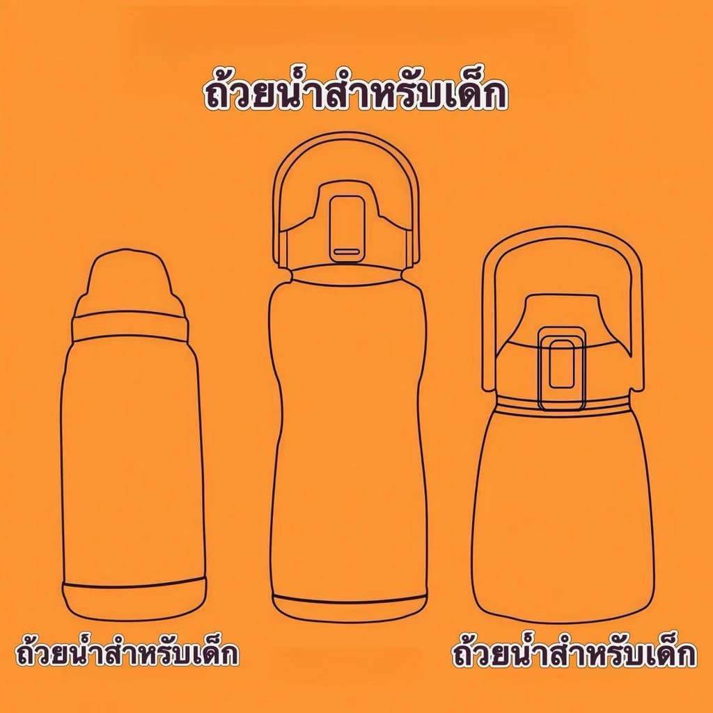 หลอดดูดน้ำพลาสติก หลอดใส่ขวดน้ำ หลอด ยาว 29/31/37 ซม หางงอได้ รูปที่ 6