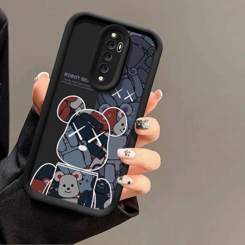 เคส oppo reno2 f เคสโทรศัพท์ลายการ์ตูนกันกระแทกสําหรับเคส รูปที่ 9