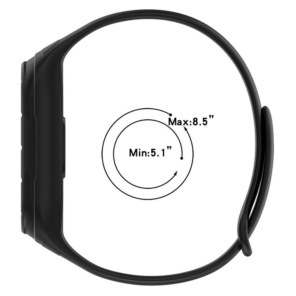 กรณีซิลิโคนสายรัดสำหรับ for Xiaomi Mi Band 10 9 8 กีฬายางวงครอบคลุมหน้าจอ อุปกรณ์เสริมสำหรับ for Mi Band 10/9/8 NFC รูปที่ 9