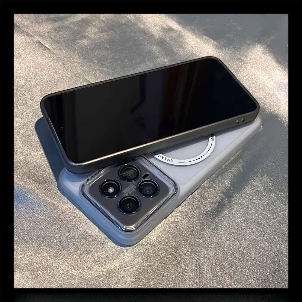 Magnetic Charging Lens Protect Full Cover เคส Xiaomi 14T 15T 17T 13T 12T 12 13 14 15 17 Pro เคสโทรศัพท์ Mi15 Mi14 Mi13 Ultra Phone Cover รูปที่ 3