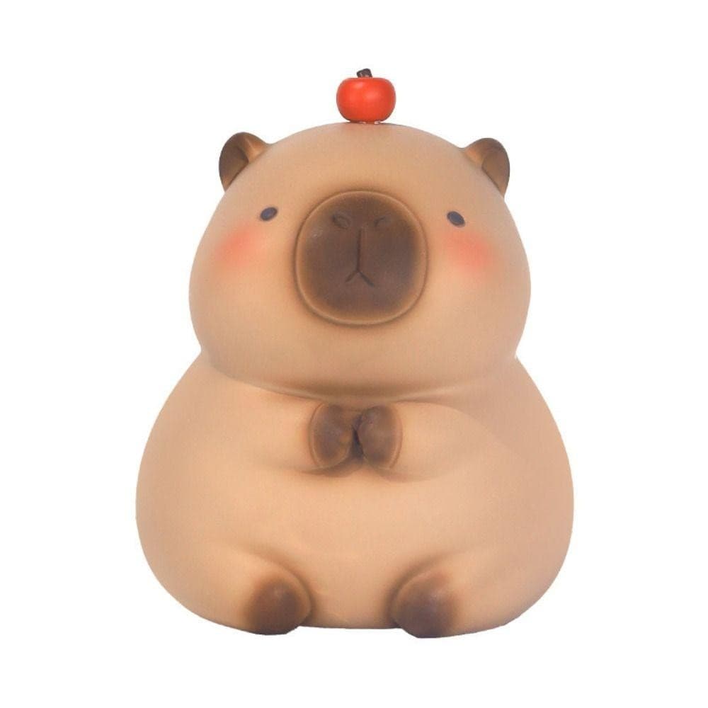 Breeze กระปุกออมสิน Capybara กระปุกออมสินหมูกินนีน่ารักการ์ตูนความจุขนาดใหญ่ตกแต่งบ้านของขวัญเด็กประหยัดเงิน รูปที่ 5
