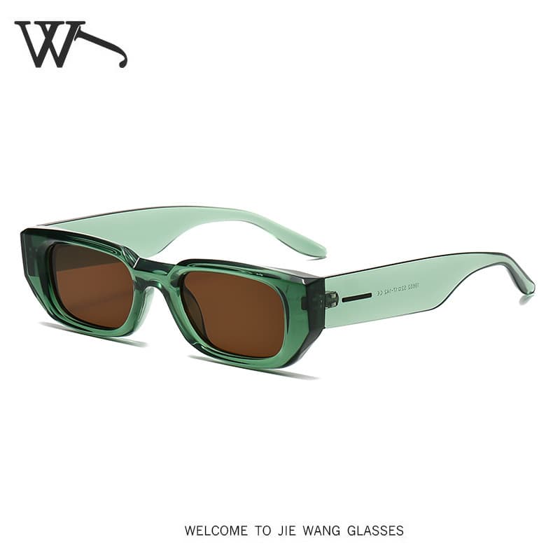 New advanced uv400 European and American retro small frame personality sunshade sunglasses for men and women รูปที่ 5
