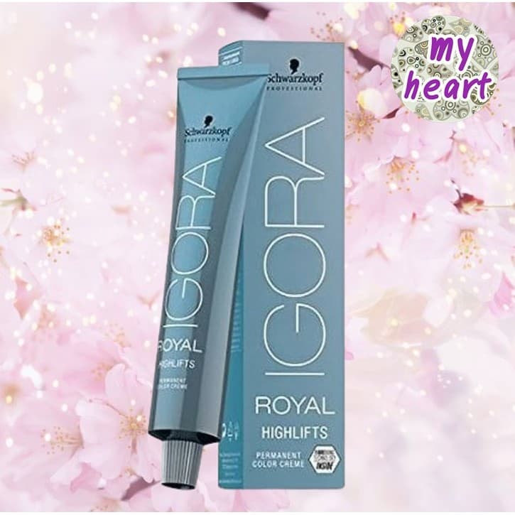 Schwarzkopf IGORA ROYAL Highlifts 60 ml ครีมเปลี่ยนสีผม เพื่อผมสีบลอนด์โทนเย็น รูปที่ 1