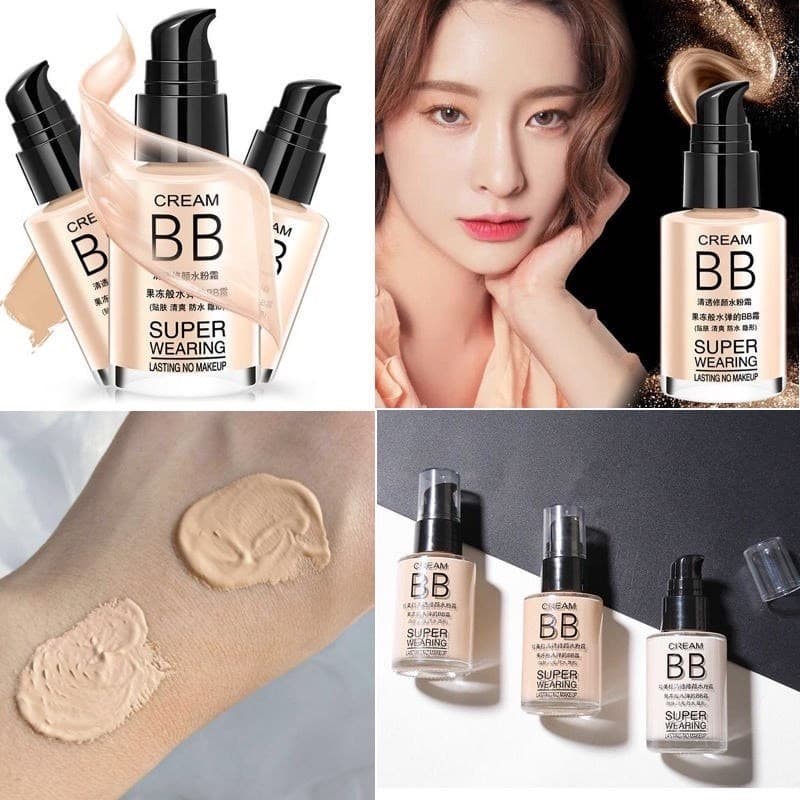 LAMEILA บีบีครีมรองพื้นกันน้ำ ปริมาณ30MLกันแดดกันน้ำกันเหงื่อ ปกปิดดีเยี่ย รูปที่ 3