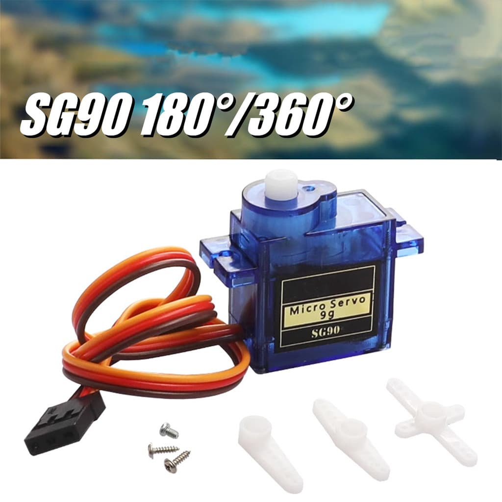 ร้านคนไทย! SG90 Servo Moto มอเตอร์เซอร์โว 180°360°สามารถใช้ได้กับบอร์ด Arduino และบอร์ดควบคุมอื่นๆ รูปที่ 5