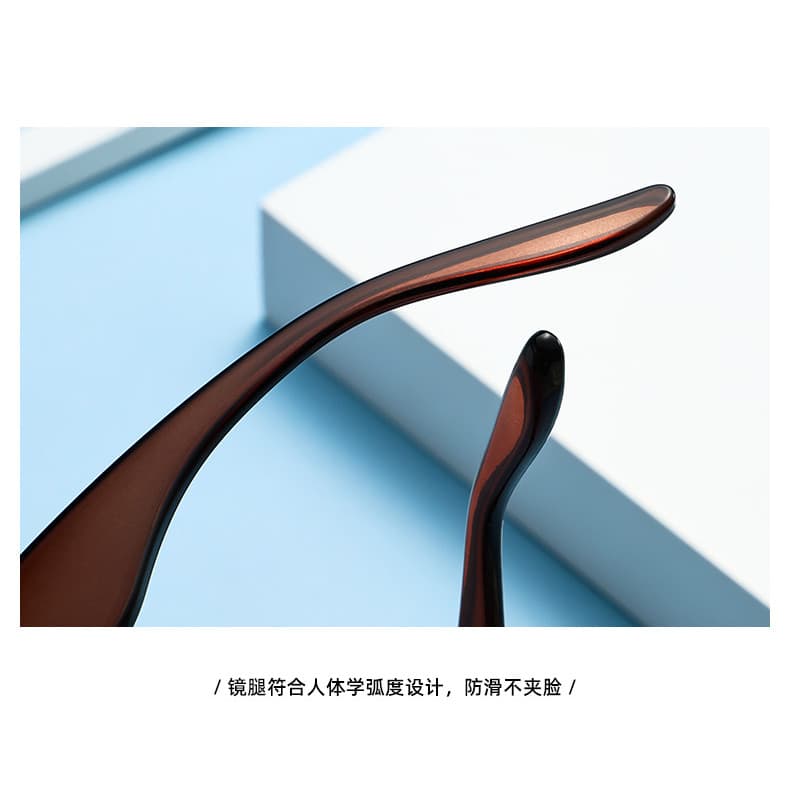 New advanced uv400 European and American retro small frame personality sunshade sunglasses for men and women รูปที่ 8